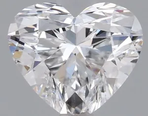 0.98ct HEART D VS1 Lab diamond