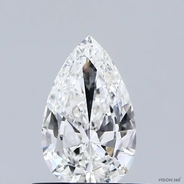 0.4ct PEAR F IF Natural diamond