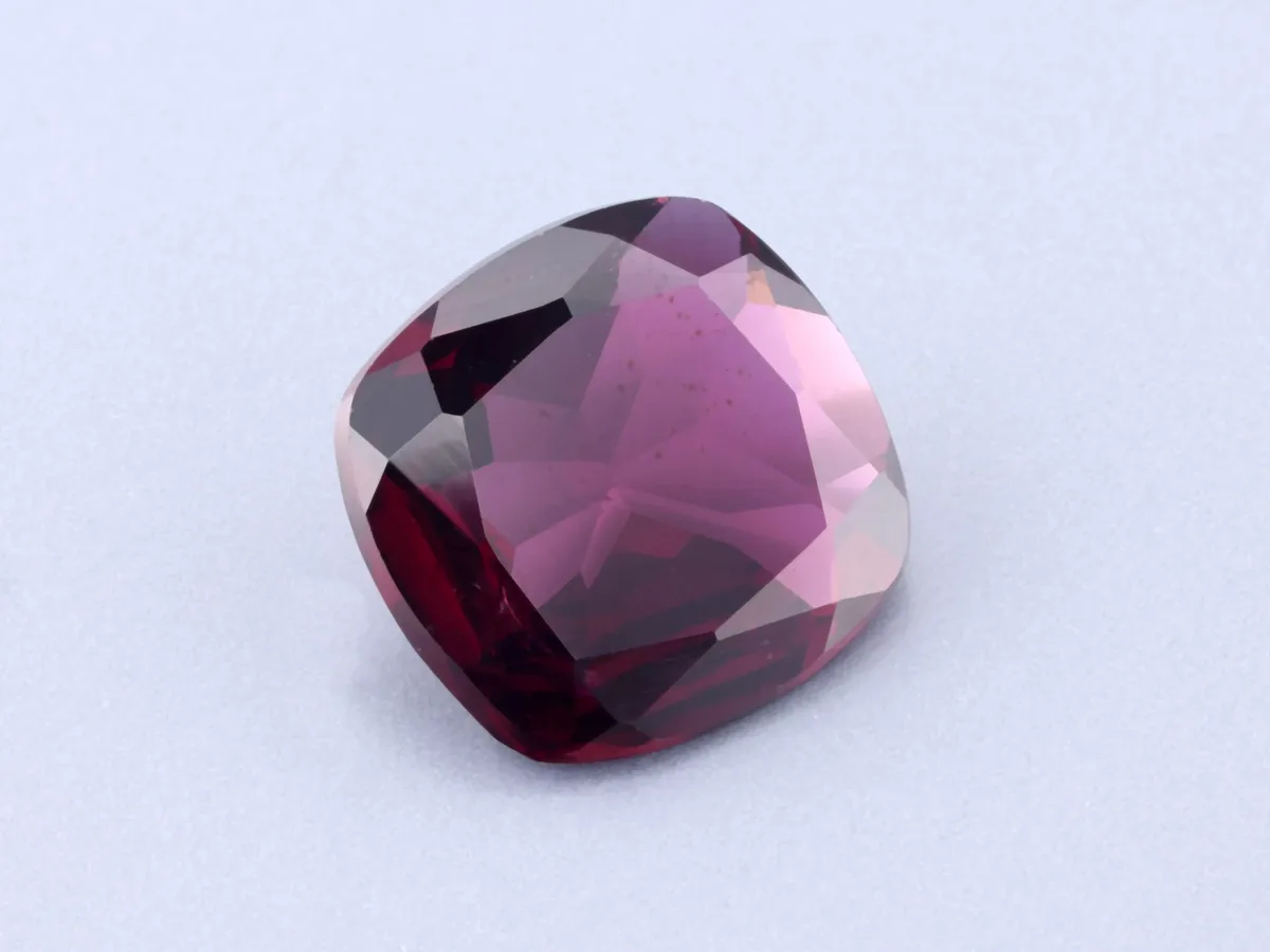 2.46ct Purple Garnet, Cushion gemstone