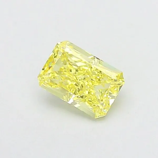 1.05ct RADIANT Fancy Intense Yellow VS1 Coloured Lab diamond
