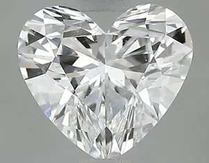 0.8ct HEART D SI2 Natural diamond