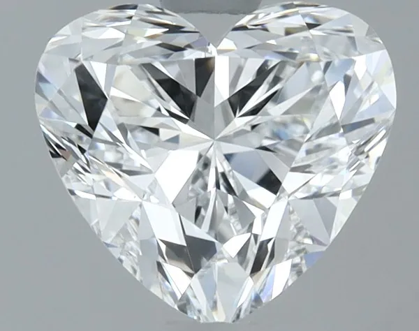 1ct HEART D VVS2 Natural diamond