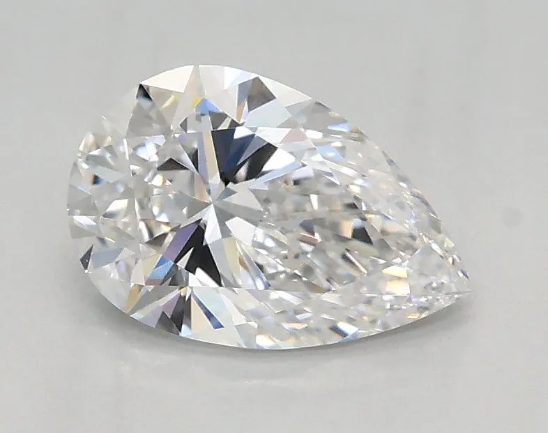 0.87ct PEAR D VVS2 Lab Grown diamond