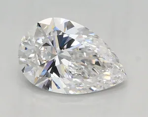 0.87ct PEAR D VVS2 Lab diamond