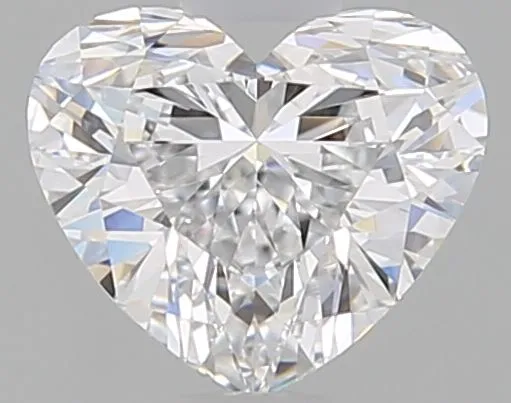 0.58ct HEART D VS1 Natural diamond