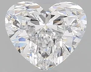 0.58ct HEART D VS1 Natural diamond