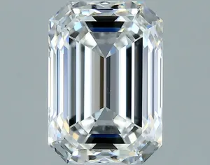 0.76ct EMERALD F VS1 Natural diamond