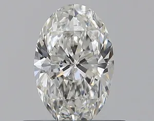 0.46ct OVAL G VVS2 Natural diamond