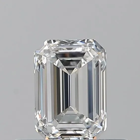 0.50ct EMERALD F VVS2 Natural diamond