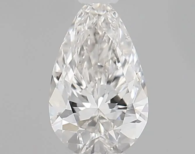 0.34ct PEAR F VS2 Lab Grown diamond