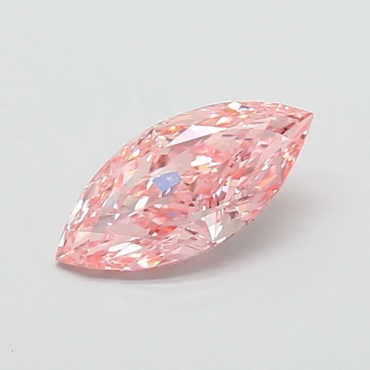 2.04ct MARQUISE Fancy Vivid Pink VVS2 Coloured Lab diamond
