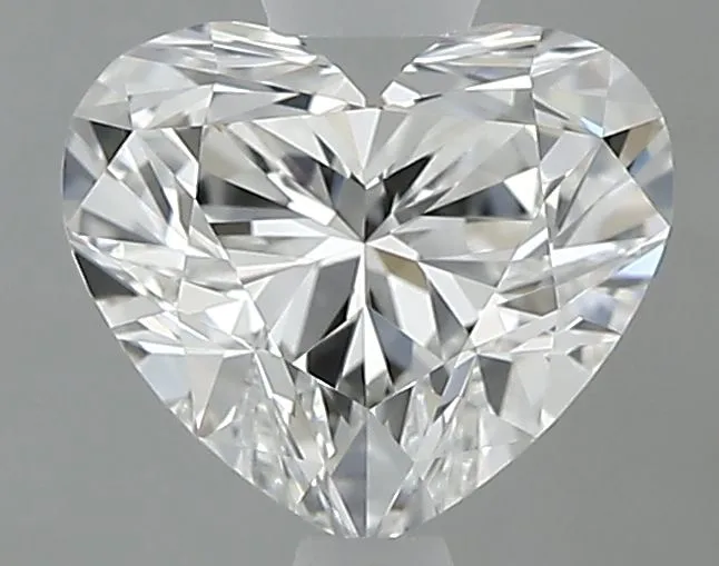 0.64ct HEART F VVS2 Natural diamond