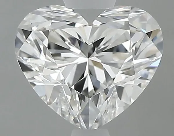 0.64ct HEART F VVS2 Natural diamond