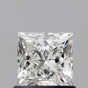 0.81ct PRINCESS H VVS2 Natural diamond