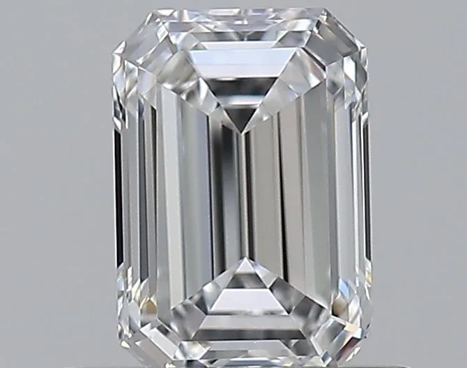 0.53ct EMERALD D VVS2 Natural diamond