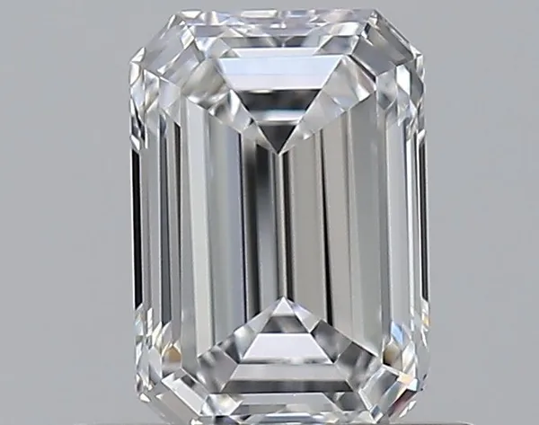0.53ct EMERALD D VVS2 Natural diamond