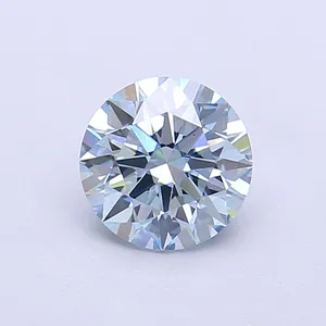 1.09ct ROUND Fancy Vivid Blue VS1 Coloured Lab diamond