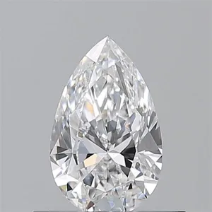 0.5ct PEAR D VS2 Natural diamond