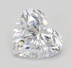 0.92ct HEART D VVS2 Lab diamond