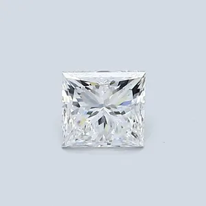 0.5ct PRINCESS E VVS2 Natural diamond
