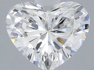 0.91ct HEART E VVS2 Lab diamond