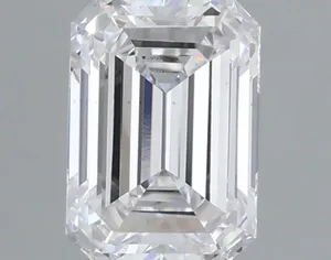 0.57ct EMERALD E VS1 Lab diamond