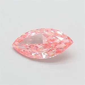 1.02ct MARQUISE Fancy Vivid Pink VS1 Coloured Lab diamond