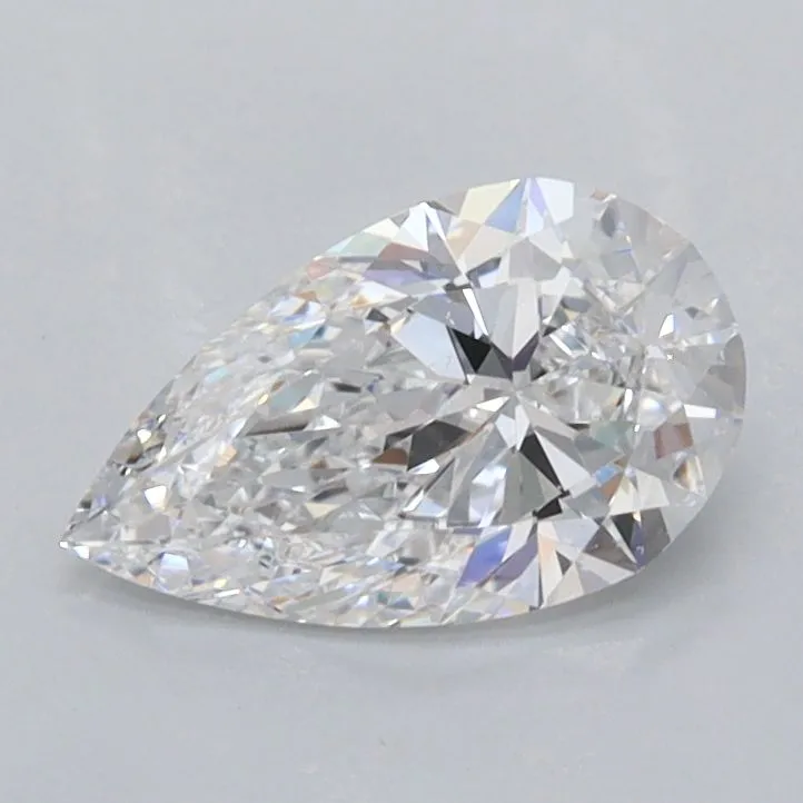 0.87ct PEAR D VVS1 Lab Grown diamond