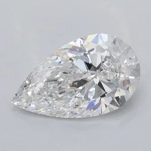 0.87ct PEAR D VVS1 Lab diamond