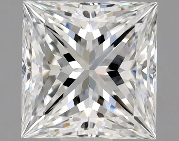 1.01ct PRINCESS F VVS2 Natural diamond