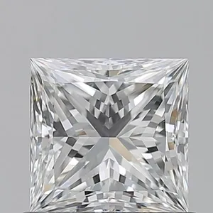 0.9ct PRINCESS G VS2 Natural diamond