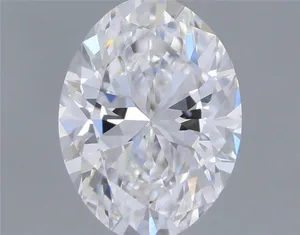 0.57ct OVAL D IF Natural diamond