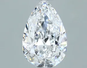 0.5ct PEAR D SI1 Natural diamond