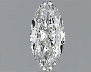 0.38ct MARQUISE G IF Natural diamond