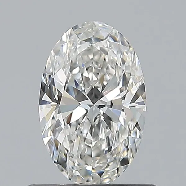 0.57ct OVAL F VVS2 Natural diamond