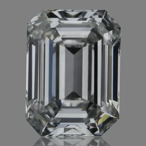 0.45ct EMERALD F VVS1 Natural diamond