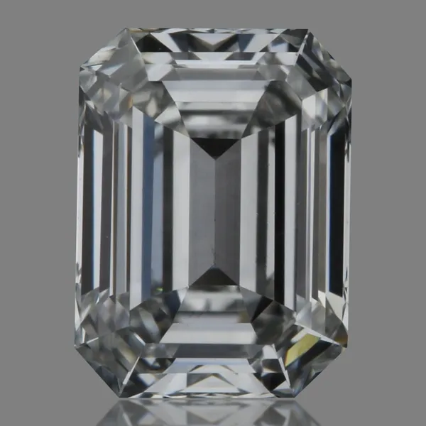 0.45ct EMERALD F VVS1 Natural diamond