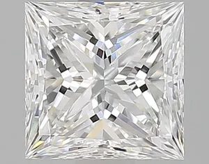 0.8ct PRINCESS F VS2 Natural diamond
