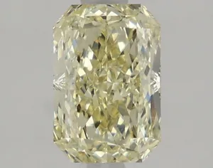 1.29ct RADIANT Fancy Yellow VVS2 Coloured Lab diamond
