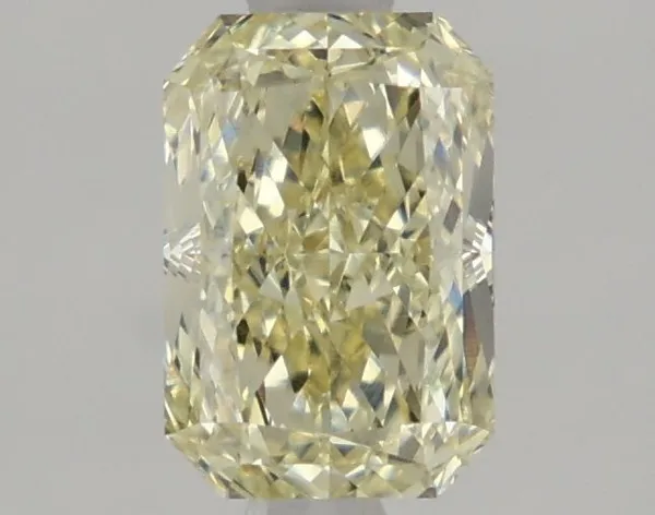 1.29ct RADIANT Fancy Yellow VVS2 Coloured Lab diamond