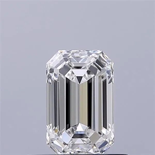 0.56ct EMERALD F VVS1 Natural diamond