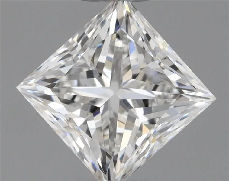 0.48ct PRINCESS F VVS1 Natural diamond