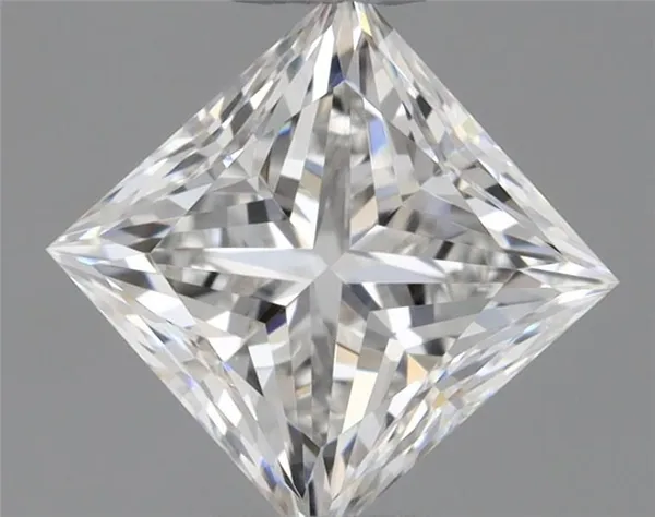 0.48ct PRINCESS F VVS1 Natural diamond
