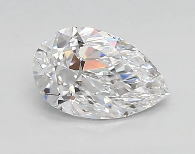 0.64ct PEAR D IF Lab Grown diamond