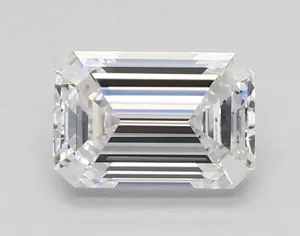 0.6ct EMERALD D IF Lab diamond