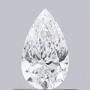 0.4ct PEAR D VVS2 Natural diamond