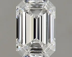 0.33ct EMERALD F VVS1 Natural diamond