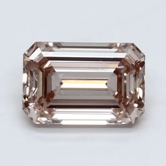 1.09ct EMERALD Fancy Intense Pink VS1 Coloured Lab diamond