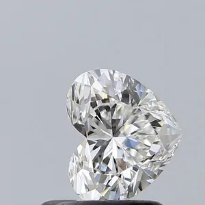0.77ct HEART G VVS2 Natural diamond