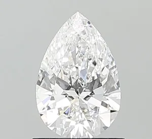 0.85ct PEAR D VVS2 Lab diamond